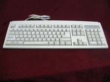 Vintage Samsung SEM-DT35 English Keyboard White works, but space bar a bit loose picture