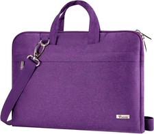 15.6-15 Inch Laptop Sleeve with Handle for MacBook, Purple Color Design picture