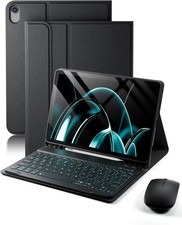 TUNKARMOR iPad 11th Gen A16 2025/2022 10th Gen Case, Magnetic Keyboard & Mouse picture