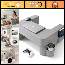 Large Ergonomic Lap Desk Pillow - Comfortable Couch & Bed Laptop Stand picture