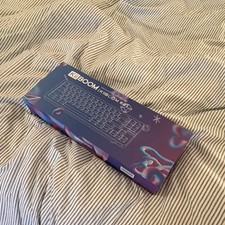 KiiBOOM Phantom 68 Clear Acrylic Mechanical Keyboard Transparent RGB Wireless picture