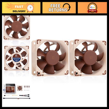Premium 60mm Quiet PWM Fan - 4-Pin, 5V, Low Noise Cooling Solution (Pack of 2) picture
