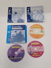 6 Mathematics PC CD-ROMs - Everyday Math Grades 1, 2 & 5, McGraw-Hill Math picture