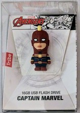 Tribe Captain Marvel Avengers 16GB Superhero USB Flash Thumb Drive Collectible picture
