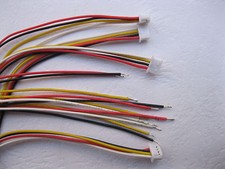 50 pcs Pitch 1.25mm 4 Pin Polarized Connector with 28AWG 15cm Leads Cable New picture
