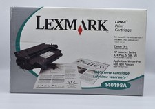 NEW Genuine OEM Lexmark 140198A Linea Toner Print Cartridge picture