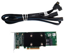 DELL 0J7TNV UCSA-901 HBA330 12Gbps SAS PCIe RAID Controller W/ 0HNWWT CABLE picture