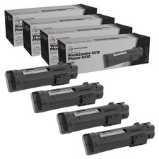 Compatible Toner for Xerox Phaser 6510 & WorkCentre 6515 106R03480 HY (B, 4-Pk) picture