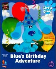 Blue's Clues: Blue's Birthday Adventure PC MAC CD party cards search gifts game picture