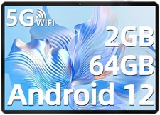SGIN Kids Tablet 10.1 in Android 12 2GB + 64GB Bluetooth Dual-Camera 5000mAh picture
