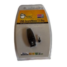 SIIG USB Sound Wave 7.1 Pro Audio Adapter, Surround Sound Adapter picture