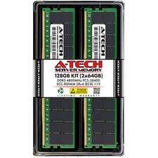 128GB 2x64GB PC5-4800 EC8 RDIMM Dell PowerEdge R760 R760xd2 R960 T560 Memory RAM picture