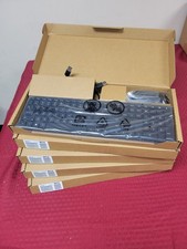 NEW ***LOT OF 5** HP 310 Black Wired desktop, keyboard and mouse M55010-001 picture