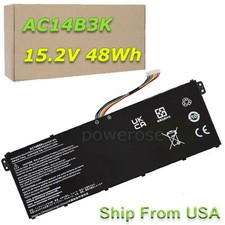 AC14B8K AC14B3K 15.2V Battery For Acer Aspire V3-371 V3-111P E5-771 E5-771G R3 picture