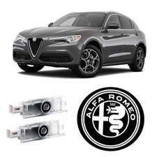 Never Fade Alfa Romeo Door Light Logo, Projection Ghost Shadow Welcome White picture