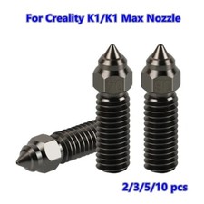 2/3/5/10PCS Hardened Steel Nozzle For Creality K1/ K1 MAX Hardened Steel Nozzle* picture