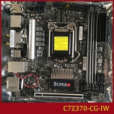 FOR Supermicro C7Z370-CG-IW LGA 1151 DDR4*2 Mini ITX Ｍotherboard Test OK picture