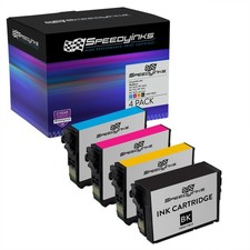 SPEEDYINKS 4Pk Replacement Cartridges for Epson Ink 252 XL 252XL T252XL picture