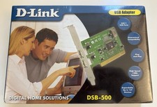 D-LINK - PCI USB Adapter - Digital Home Solutions - DSB-500 (Sealed) picture