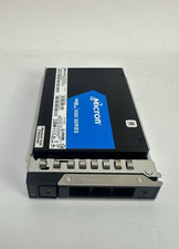 Micron 9300 Max 6.4TB PCIe NVME U.2 2.5 SFF SSD Dell Tray 97% MTFDHAL6T4TDR picture