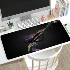 1pc 2D Flat, Large-sized Esports Gaming Mouse Pad with a Black Base Featuring picture