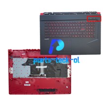 New For MSI GL73 MS-17C4 MS-17C5 MS-17C6 Upper Case Palmrest Cover Backlight US picture