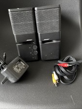 BOSE MediaMate Stereo Computer Speakers Original Bose  Adapter Works picture