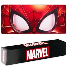 Marvel Spiderman Desk Mat Large Mat 31.2 x 13.9” Desk Protector Mat PC Laptop... picture