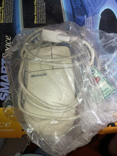 Vintage Microsoft Serial 2.1A Wired 2 Button Mouse 90567 9 Pin Connector picture