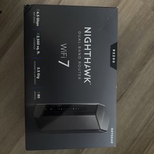 NETGEAR - Nighthawk BE6500 Dual-Band Wi-Fi 7 Router - RS200-100NAS - Black UD picture