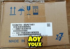 1PIECE NEW YASKAWA SERVO MOTOR SGM7A-30AFA61 fedex or DHL picture