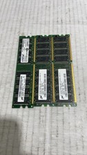 Micron MT8VDDT3264AG-40BC4 256MB MT16VDDT12864AY-40BF2 1GB Desktop Memory Lot picture