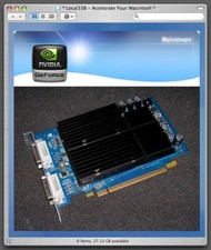 GENUINE Mac Geforce 6600 128mb PCIe Video Card For Apple PowerMac G5 Late 2005 picture