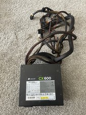 Corsair CX600 Desktop Power Supply Model: 75-001668 P/N: CP-9020048 with Cables picture