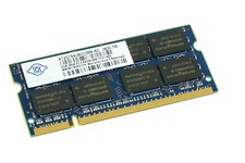 NT2GT64U8HC0BN-AD GENUINE NANYA LAPTOP MEMORY 2GB DDR2 PC2-6400S (CA610) picture