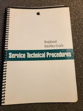 Vintage 1991 Apple Peripheral Service Technical Procedures Rev Jan 91 picture