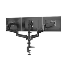 HUANUO Triple Monitor Mount for 17 to 32 inch Screens, Swivel, Tilt, Open Box picture