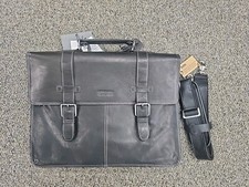 Kenneth Cole Reaction Leather 15.6-Inch Double Compartment Flapover Computer Bag picture