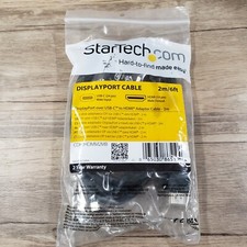 StarTech.com USB-C (Male) to HDMI (Male) DisplayPort 8K Cable CDP2HDMM2MB 2m/6ft picture