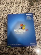 Microsoft Windows XP Professional Big Box Retail Version Vintage Software w/Key picture