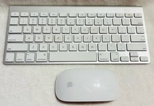 Apple Wireless Keyboard A1314 + Magic Mouse A1296 Bluetooth Bundle picture