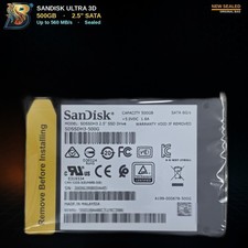 SanDisk Ultra 3D 500GB SSD 2.5