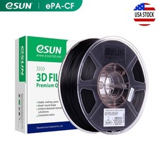 eSUN 3D Printer Filaments Carbon Fiber Filled Nylon PA-CF Filament 1.75mm 1KG US picture