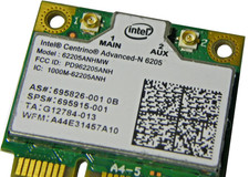 OEM HP 695915-001 Intel Centrino Advanced-N 6205 62205ANHMW abgn PCIe Half picture