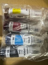 Epson OEM Genuine 544 Black & Color Ink Bottles picture