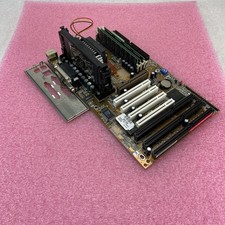 Gigabyte GA-6BXC Rev1.9 Motherboard Intel Pentium III 450 MHZ 384MB RAM w/Shield picture