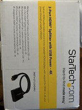 StarTech.com 4K HDMI 2Port HDMI Splitter With USB Power P/N: ST122HD4KU picture