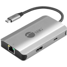 SIIG USB-C to HDMI with LAN Hub & PD 100W Adapter picture