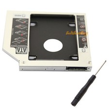 9.5mm 2nd Universal SATA to SATA HDD Hard Disk Drive Caddy Adapter for laptop US picture