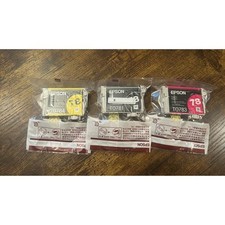 Epson 78 Ink Cartridges Set of 3 Black T0781 Magenta T0783 Yellow T0784 OEM New picture